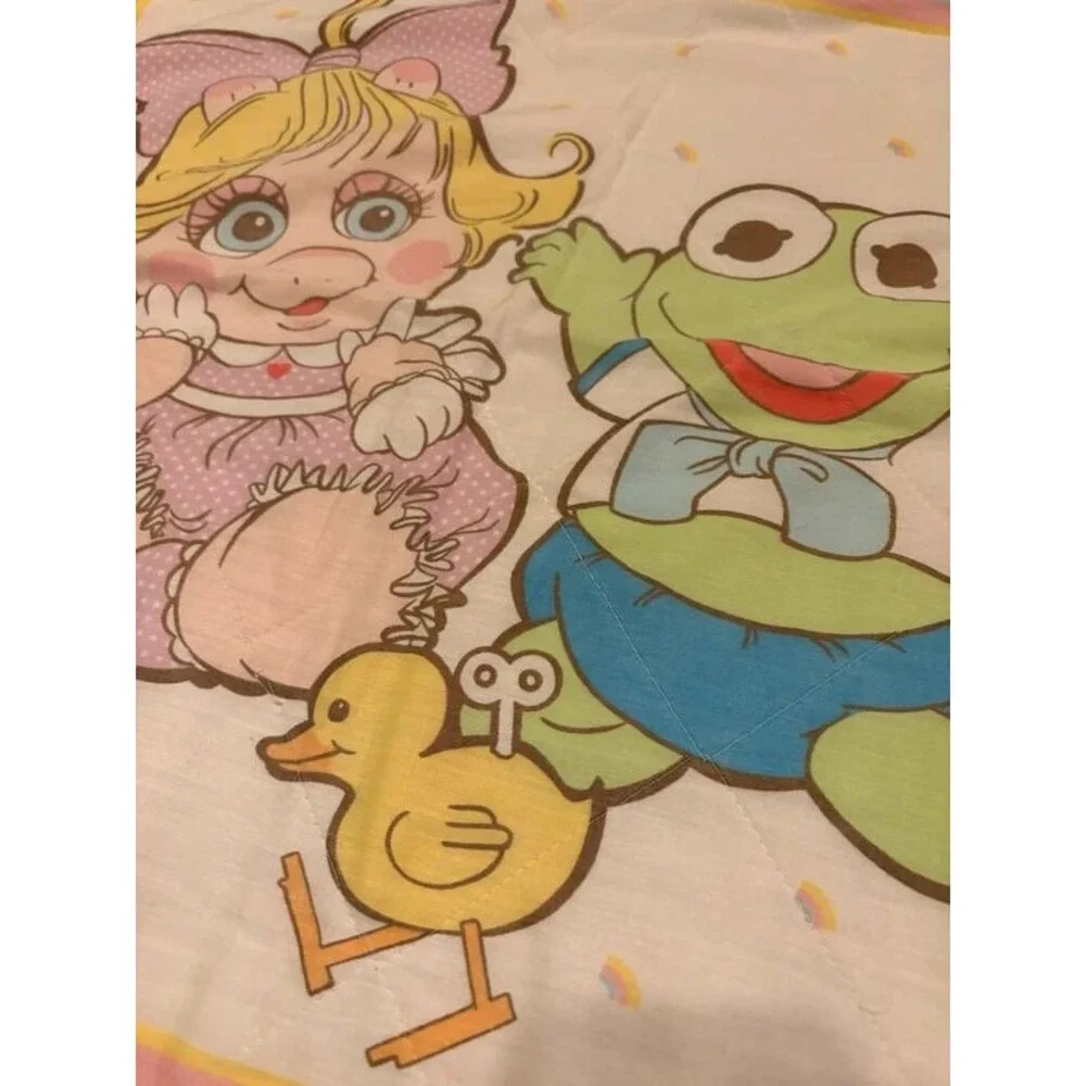 Vintage Muppet Babies Baby Blanket